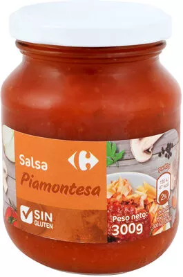 Salsa piamontesa Carrefour 260 g, code 8431876185713