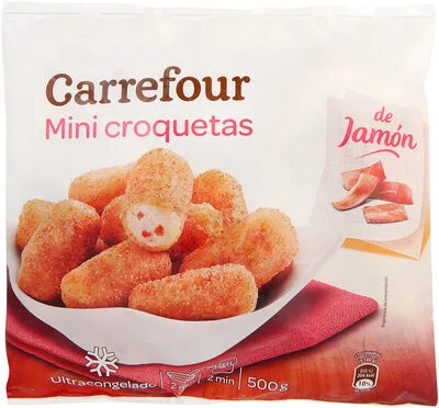 Mini croquetas de jamón Carrefour , code 8431876211351