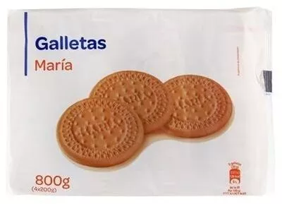 Galletas maría Carrefour 4 x 200 g, code 8431876217216