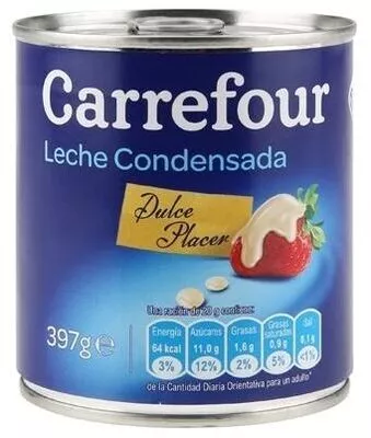 Leche condensada Carrefour 397 g, code 8431876220964