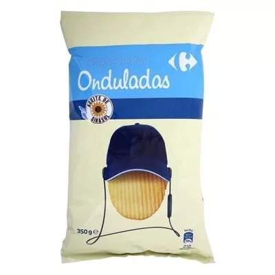 Patatas fritas onduladas Carrefour 350 g, code 8431876232882