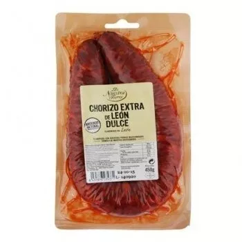 Chorizo de león dulce De nuestra tierra 450 g, code 8431876235371