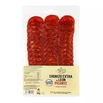 Chorizo de león picante loncheado De nuestra tierra , code 8431876239393