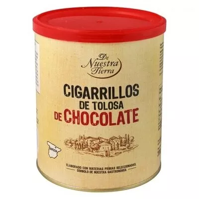 Cigarrillos chocolate De nuestra tierra 200 g, code 8431876240085