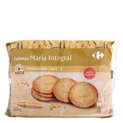 Galleta maría integral Carrefour 200 g, code 8431876242485