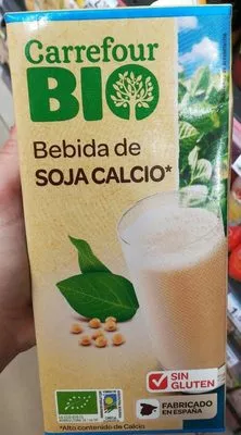 Bebida soja calcio Carrefour,  Carrefour bio , code 8431876247206