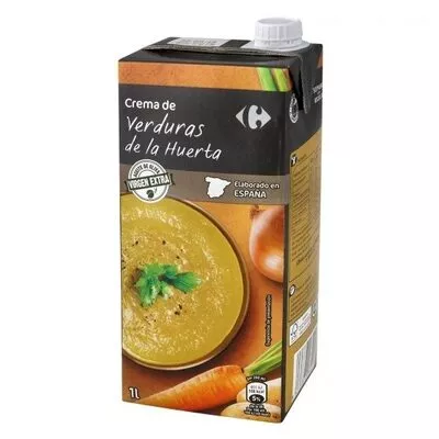 Crema verduras de la huerta Carrefour 1 l, code 8431876248401