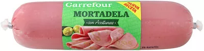 Mortadela con aceitunas Carrefour , code 8431876250626