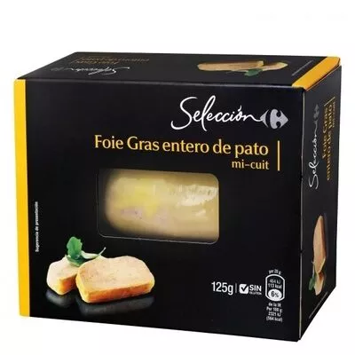 Foie entero de pato Carrefour,  CRF Selección , code 8431876251920