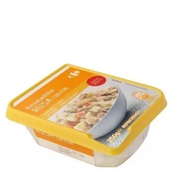 Ensaladilla rusa con atun Carrefour 250 g, code 8431876260427