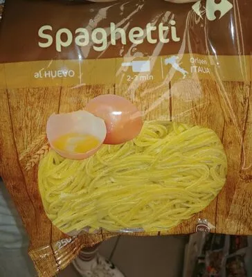 Spaghetti al huevo Carrefour , code 8431876261622