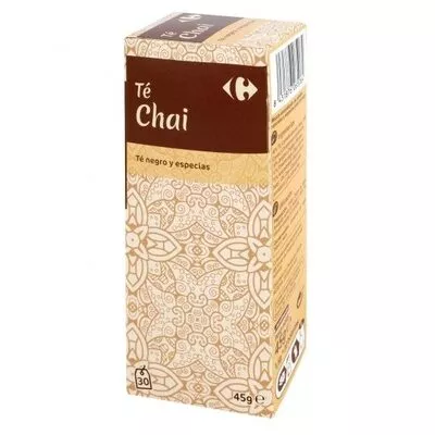 Infusión té chai Carrefour 45 g, code 8431876265064