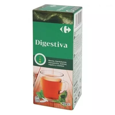 Infusión digestivo Carrefour 45 g, code 8431876265095