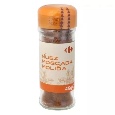 Nuez moscada molida Carrefour , code 8431876265880