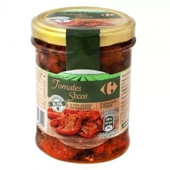 Tomates secos con aceite Carrefour , code 8431876267990