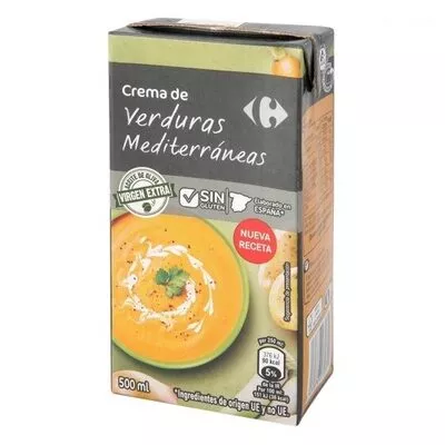 Crema verduras mediterraneas Carrefour , code 8431876271355