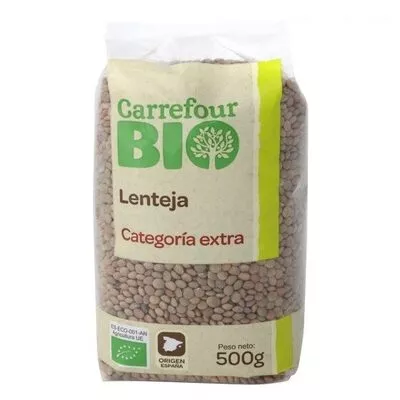 Lenteja Carrefour,  Carrefour bio 500 g, code 8431876272710