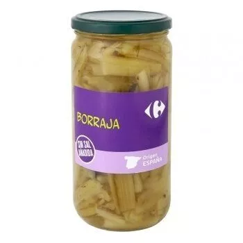 Borraja sin sal añadida Carrefour 90 g, code 8431876273342