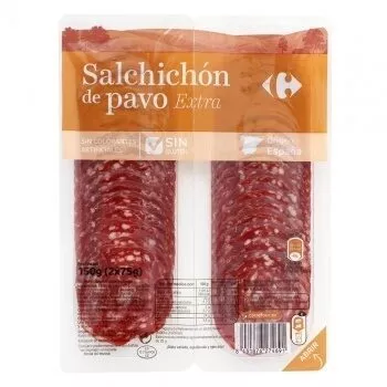 Salchichon De Pavo Extra Carrefour , code 8431876274691