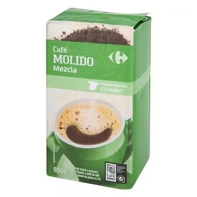 Café molido mezcla Carrefour 500 g, code 8431876275018