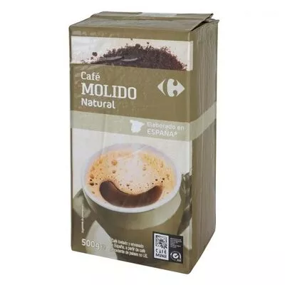 café molido natural Carrefour 500 g, code 8431876275032