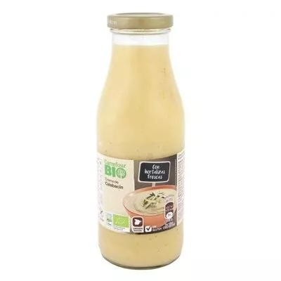 Crema calabacín Carrefour bio 485 g, code 8431876275728