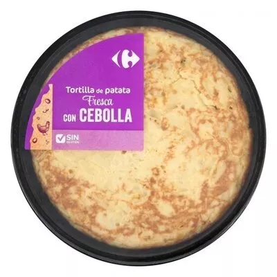 Tortilla cebolla Carrefour 600 g, code 8431876277364