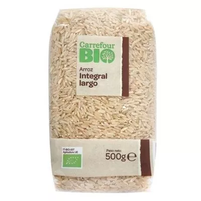 Arroz largo integral Carrefour, Carrefour bio 500 g, code 8431876277449