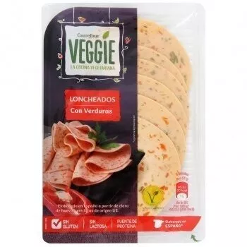 Loncheado vegetal con verduras veggie Carrefour , code 8431876277814