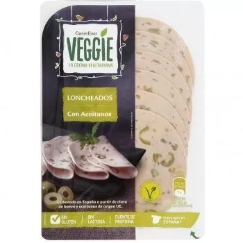 Loncheado vegetal con aceitunas veggie Carrefour , code 8431876277821