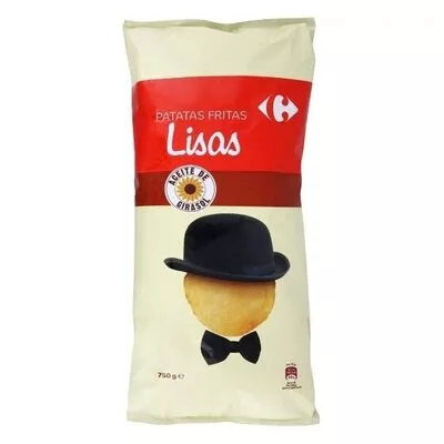 Patatas fritas lisas Carrefour 750 g, code 8431876280227