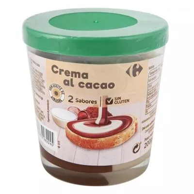 Crema de cacao con leche y avellanas Carrefour , code 8431876282245