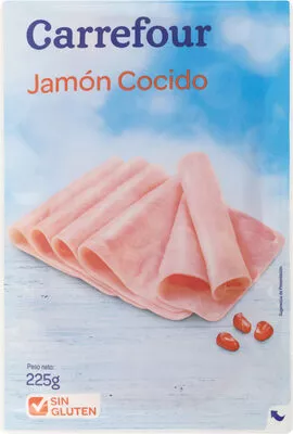 Jamon Cocido Carrefour 225 g, code 8431876282498