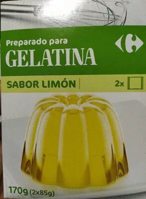 Preparado postre gelatina limón Carrefour , code 8431876282863