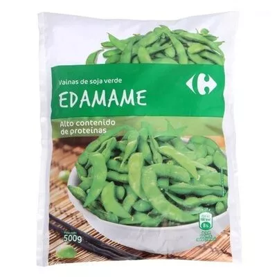 Edamame vainas de soja Carrefour , code 8431876282900