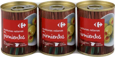 Aceitunas Rellenas De Pimiento Carrefour , code 8431876283600