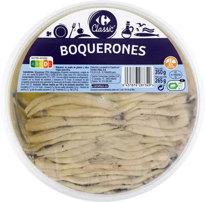 Boquerones Classic Carrefour , code 8431876287349