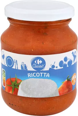 Salsa Ricotta Carrefour , code 8431876289817