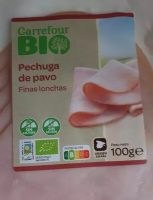 Pechuga de pavo finas lonchas carrefour , code 8431876291063