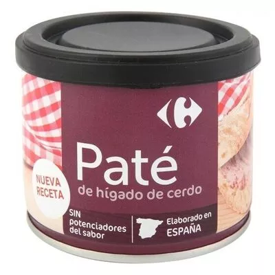 Pate higado de cerdo Carrefour , code 8431876332353