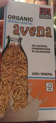 Organic bebida vegetal avena Bio Cesta , code 8432430009285