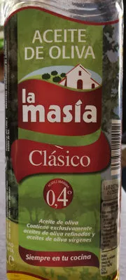 Aceite De Oliva Suave 0,4º la masia , code 8432580111012