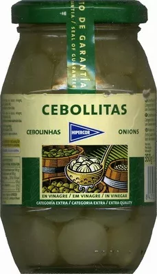 Cebollitas Hipercor 350 g (neto), 200 g (escurrido), 370 ml, code 8433329010931