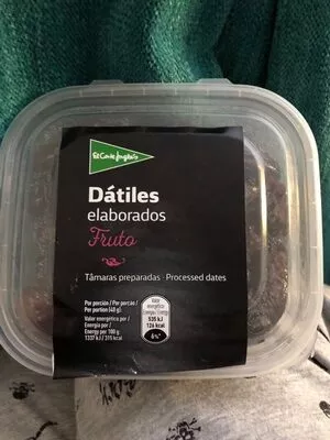 Dátiles elaborados tarrina 350 g El Corte Inglés , code 8433329022941