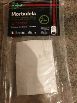 Mortadela de bolonia lonchas sin gluten El Corte Inglés , code 8433329026963