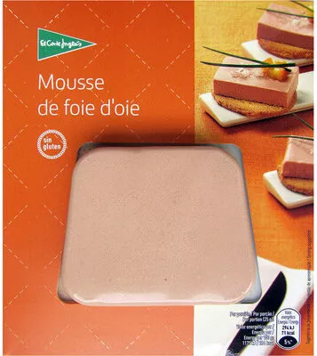 Mousse de foie d'oie El Corte Inglés , code 8433329062916