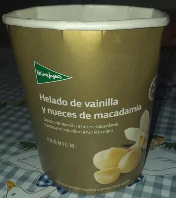 Helado de vainilla y nueces de macadamia El Corte Ingles , code 8433329074292