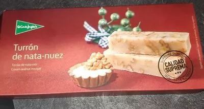 Turrón nata nuez El Corte Inglés , code 8433329077798