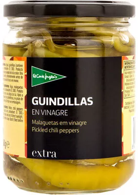 Guindillas en vinagre envase 160 g El Corte Inglés , code 8433329084994