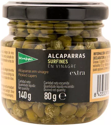 Alcaparras en vinagre frasco 80 g El Corte Inglés , code 8433329085014